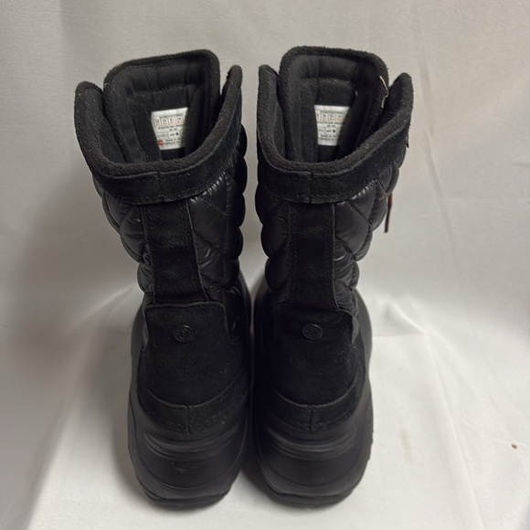 THE NORTH FACE ThermoBall Utility Mid Waterproof Boots Black Size 8.5 - Picture 4 of 6